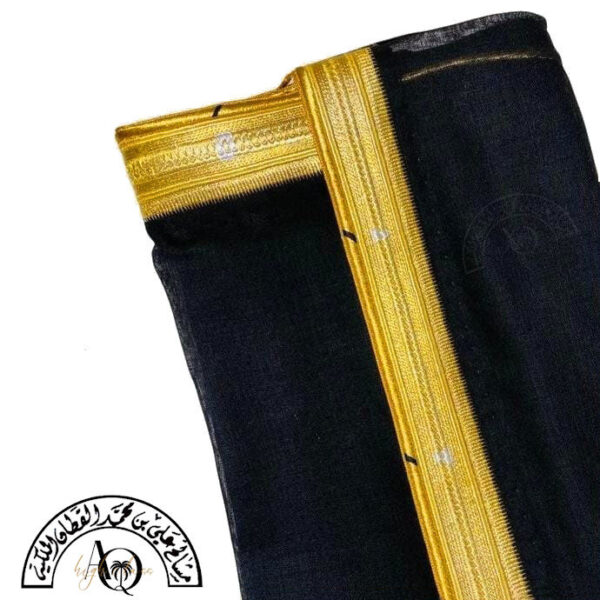 بشت يدوي بوغاط ياباني زري ألماني دقة ملكية - لون أسود